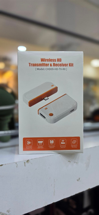 دانگل و فرستنده بیسیم انتقال تصویر مدل CHD09-HD-TX-RX
