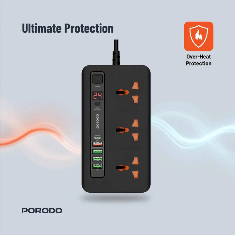 هاب شارژ هوشمند Porodo مدل PD-FWCH013
